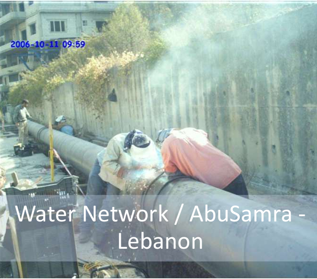Water Network -  AbuSamra  Lebanon